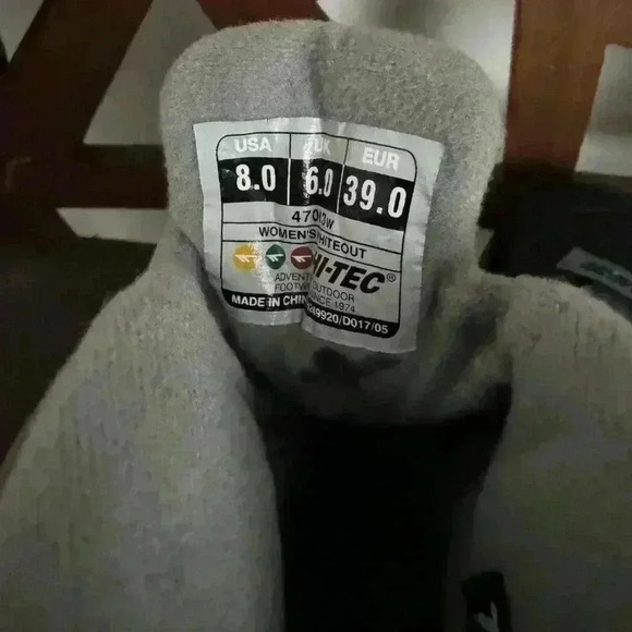 2000S VINTAGE HI-TEC '' ZIP-UP BOOTS - Picture 10 of 10